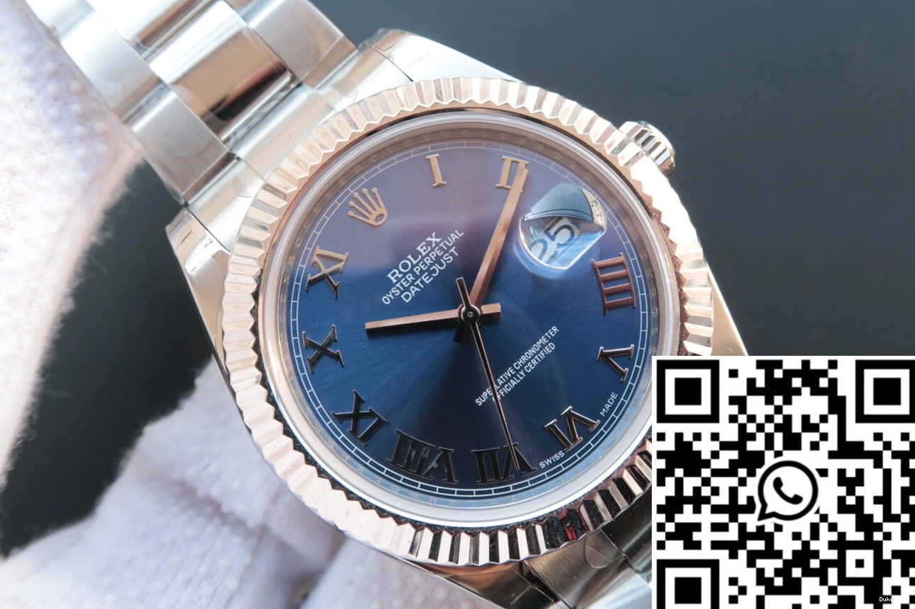 Factory EW Rolex Datejust Blue Dial 116334 0105